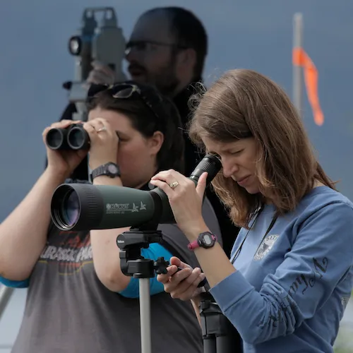 Marine Biology students in Southeast Alaska